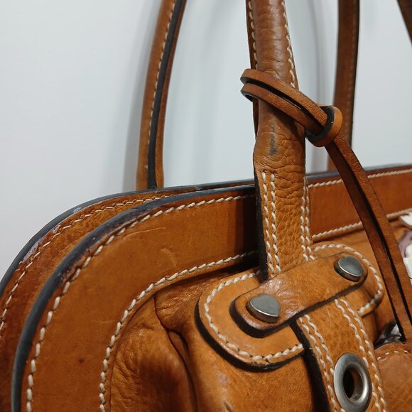 Luella Designer Leather Satchel🤎 - Picture 12 of 14